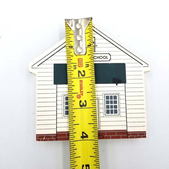 Cat's Meow Village Brown School 1991 Ohio Amish Series - Picture 7 of 8